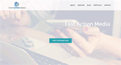 Desktop Screenshot of fastactionmedia.com